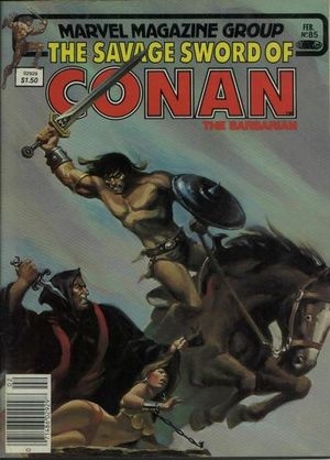 The Savage Sword of Conan Vol 1 # 85