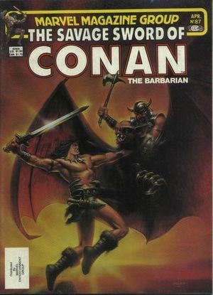 The Savage Sword of Conan Vol 1 # 87