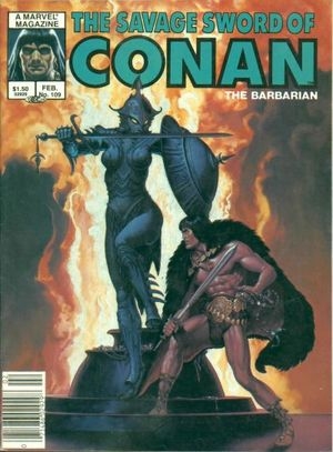 The Savage Sword of Conan Vol 1 # 109