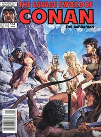 The Savage Sword of Conan Vol 1 # 154
