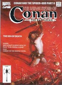 The Savage Sword of Conan Vol 1 # 208