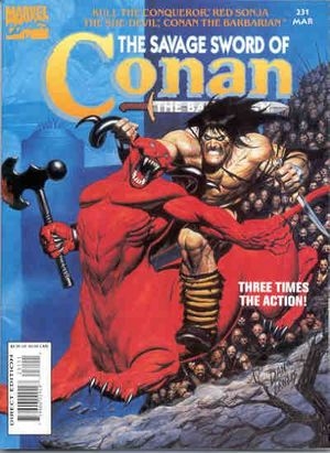 The Savage Sword of Conan Vol 1 # 231