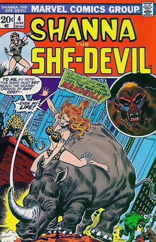Shanna the She-Devil # 4