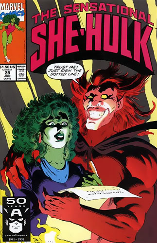 The Sensational She-Hulk Vol 1 # 28