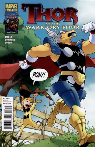 Thor And The Warriors Four # 2