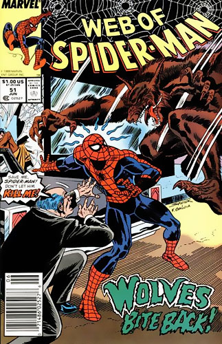 Web of Spider-Man vol 1 # 51