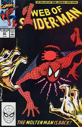 Web of Spider-Man vol 1 # 62