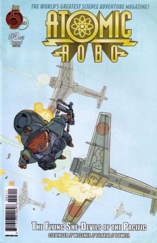 Atomic Robo: The Flying She-Devils of the Pacific  vol 7 # 3