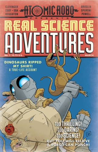 Atomic Robo Presents Real Science Adventures # 1