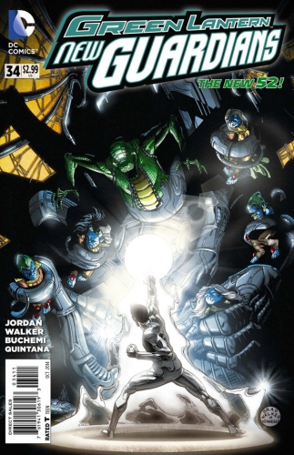Green Lantern: New Guardians # 34