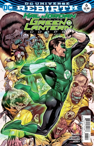 Hal Jordan And The Green Lantern Corps  # 6