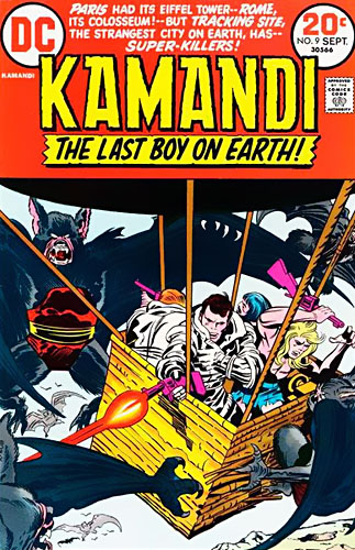 Kamandi, The Last Boy on Earth # 9
