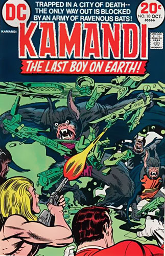Kamandi, The Last Boy on Earth # 10