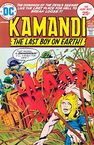 Kamandi, The Last Boy on Earth # 26