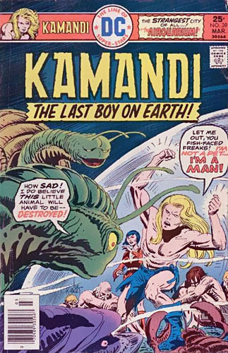 Kamandi, The Last Boy on Earth # 39