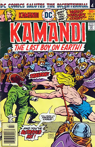 Kamandi, The Last Boy on Earth # 43