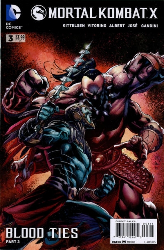 Mortal Kombat X # 3