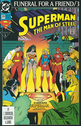Superman: The Man of Steel # 20
