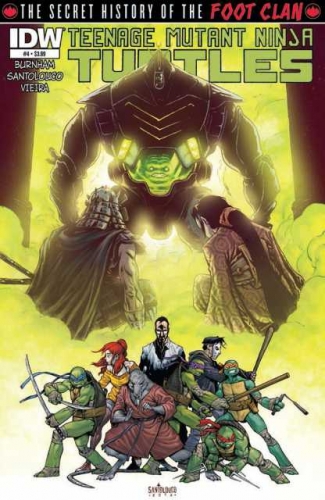 Teenage Mutant Ninja Turtles: The Secret History of the Foot Clan # 4