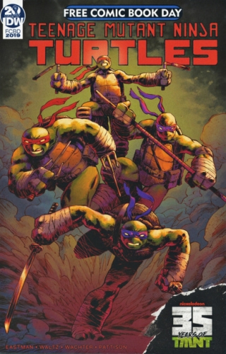 Free Comic Book Day 2019: Teenage Mutant Ninja Turtles # 1