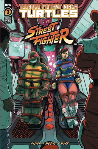 Teenage Mutant Ninja Turtles vs. Street Fighter # 3