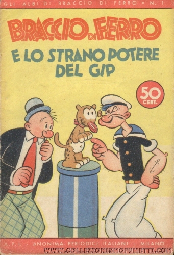Gli albi di Braccio di ferro # 1