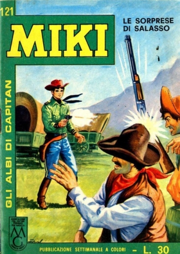Gli albi di Capitan Miki # 121