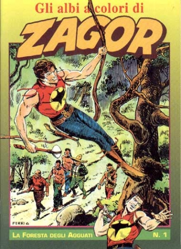 Gli Albi a Colori di Zagor # 1