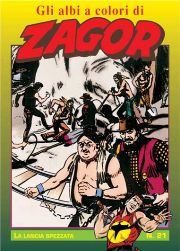 Gli Albi a Colori di Zagor # 21