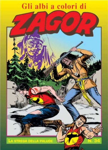 Gli Albi a Colori di Zagor # 34