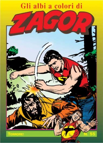 Gli Albi a Colori di Zagor # 55