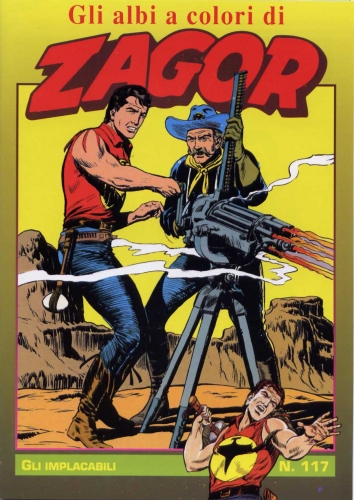 Gli Albi a Colori di Zagor # 117