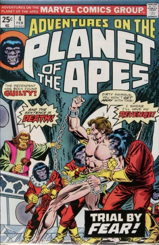 Adventures on the Planet of the Apes # 4