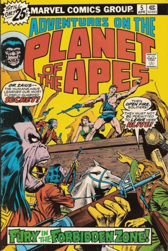 Adventures on the Planet of the Apes # 5