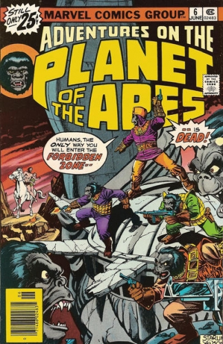 Adventures on the Planet of the Apes # 6