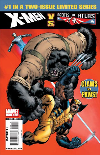 X-Men VS. Agents of Atlas # 1