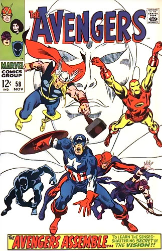 Avengers vol 1 # 58