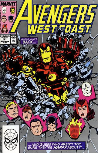 Avengers West Coast # 51