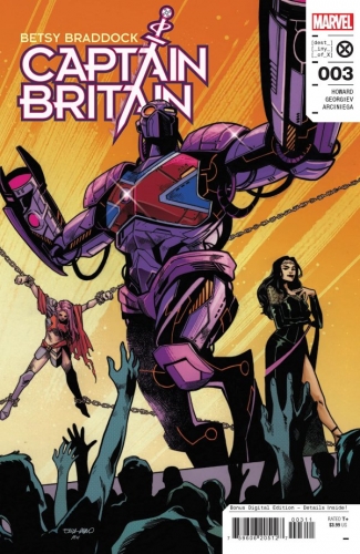 Betsy Braddock: Captain Britain # 3