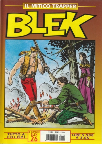 Blek - Il mitico trapper # 26