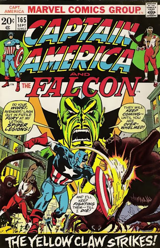 Captain America vol 1 # 165