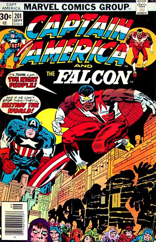 Captain America vol 1 # 201