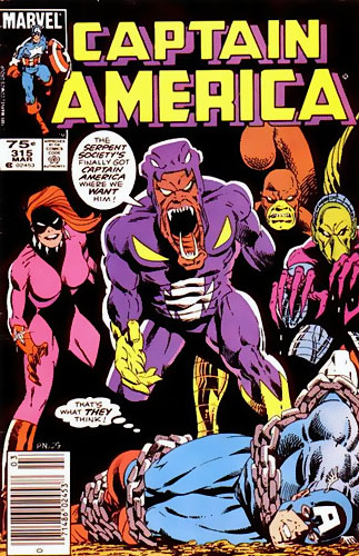 Captain America Vol 1 # 315