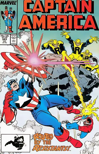 Captain America Vol 1 # 343