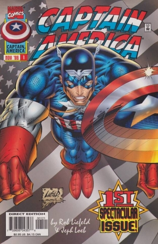 Captain America Vol 2 # 1