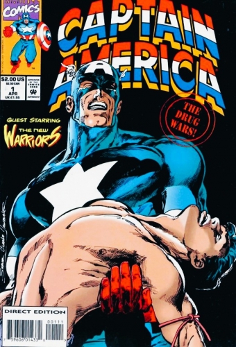  Captain America Drug War # 1
