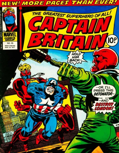 Captain Britain Vol 1 # 25