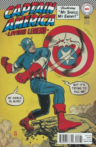 Captain America: Living Legend # 3