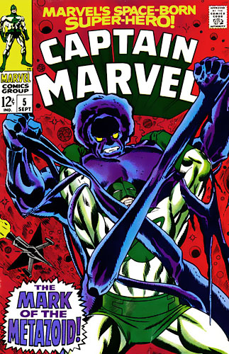 Captain Marvel vol 1 # 5