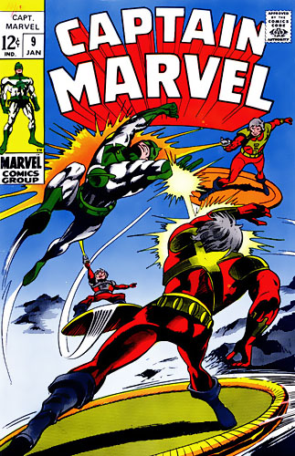 Captain Marvel vol 1 # 9